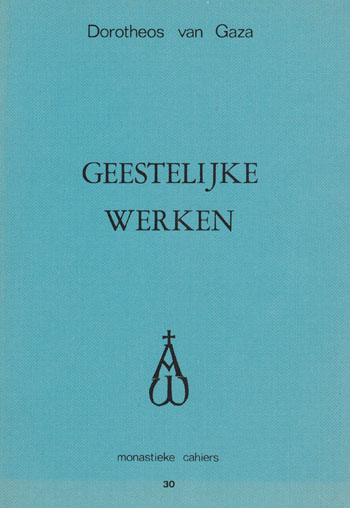 De cover van Geestelijke werken door Hl. Dorotheos van Gaza