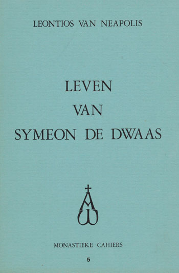 De cover van Leven van Symeon de Dwaas door Leontios van Neapolis