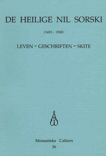 De cover van De heilige Nil Sorski door Archimandriet Joestin (Poljanski)