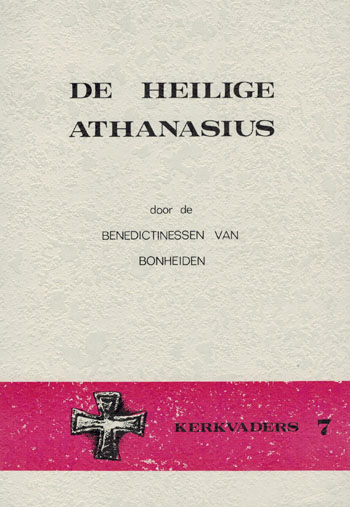 De cover van De heilige Athanasius door Benedictinessen van Bonheiden