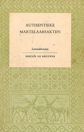 De cover van Authentieke Martelaarsakten uit de latijnse traditie door Verschillende Auteurs