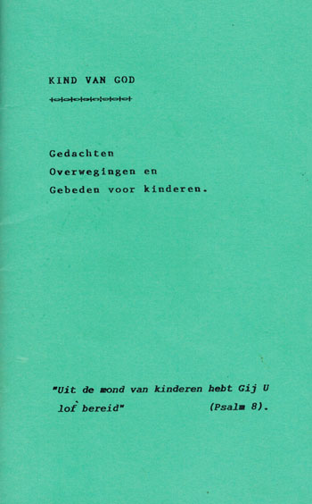 De cover van Kind van God. Gedachten. Overwegingen en gebeden voor kinderen. door Verschillende Auteurs