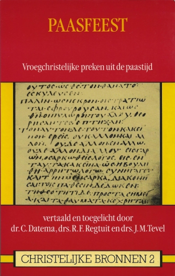 De cover van Paasfeest. Vroegchristelijke preken uit de paastijd. door Hl. Johannes Chrysostomus