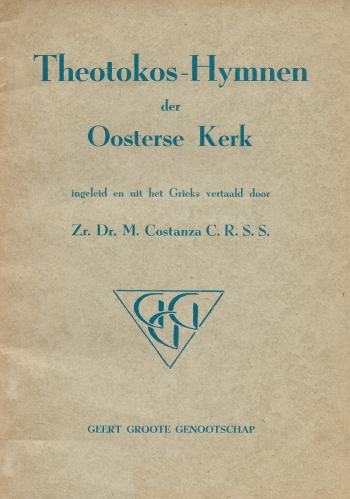 De cover van Theotokos - Hymnen der Oosterse Kerk door Verschillende Auteurs