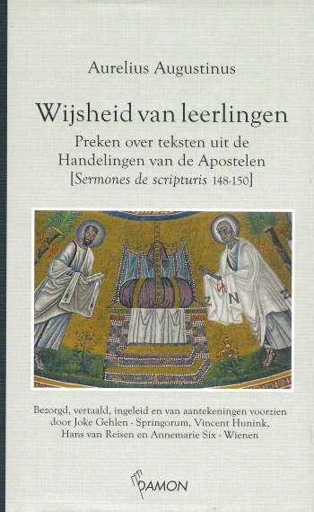 De cover van Wijsheid van leerlingen. Preken over teksten uit de Handelingen van de Apostelen. door Aurelius Augustinus