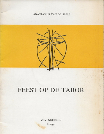De cover van Feest op de Tabor door Hl. Anastasius van de Sinai