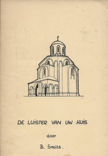 De cover van De luister van uw huis door B. Smits