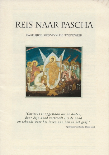 De cover van Reis naar Pascha. Dagselijkse gids voor de Goede week. door Anonieme Auteur