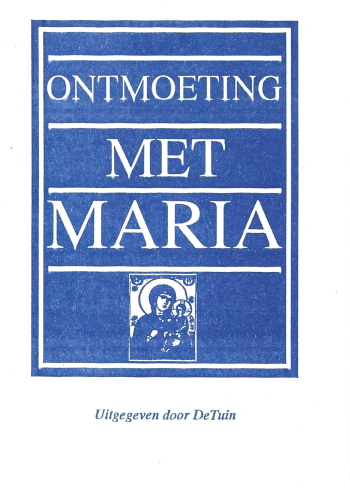 De cover van Ontmoeting met Maria door vr. Peter E Gillquist