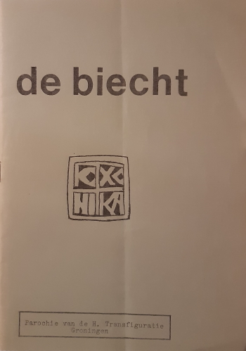 De cover van De biecht door Metropoliet Anthony (Bloom) van Sourozh
