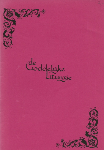 De cover van De Goddelijke Liturgie. Handboekje voor kinderen. door Blanca Smits